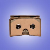 Cardboard viewer icon.