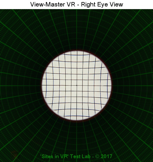 View from the right lens of the View-Master VR viewer.